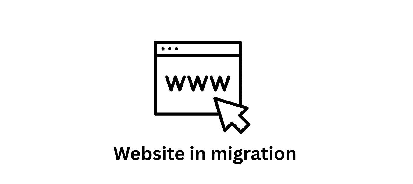 Website in migration